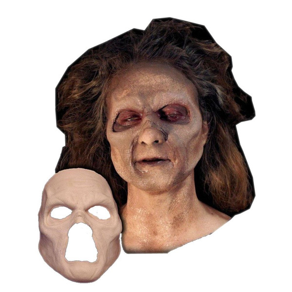 Undead Zombie Face Foam Latex Prosthetic Theater Appliance