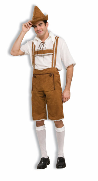 HANSEL Oktoberfest German beer man lederhosen mens halloween costume adult