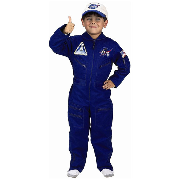 Jr. Flight Suit Astronaut Jumsuit and Cap by Aeromax