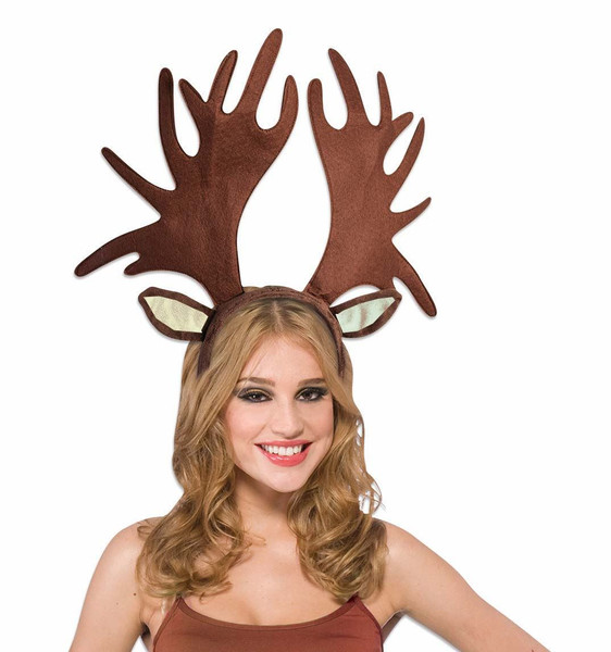 Jumbo Moose Animal Headband adult womens mens Halloween costume