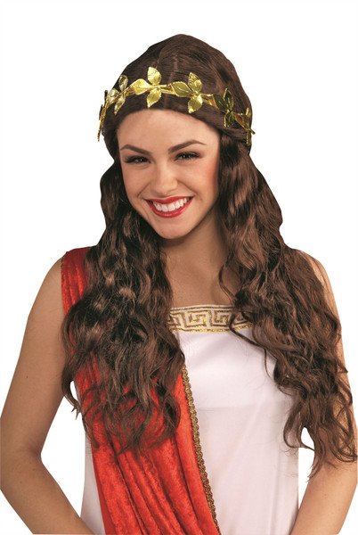 Golden Leaf Headband Grecian Roman adult womens costume accessory