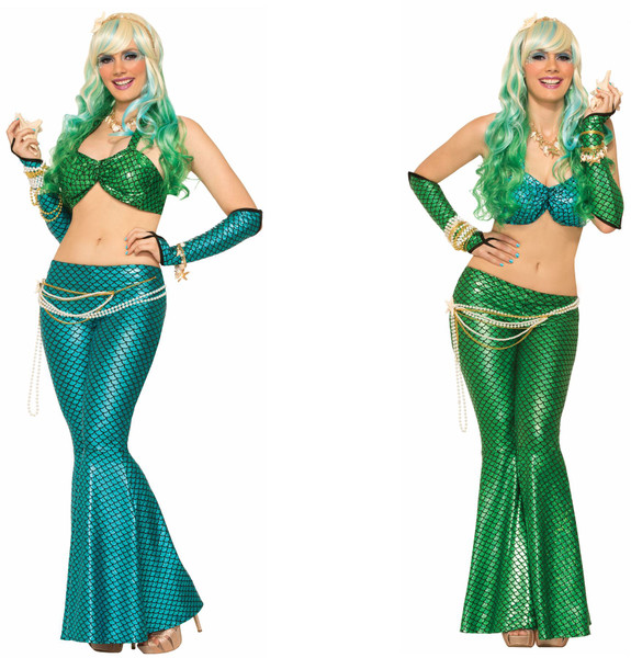Mermaid Leggings adult womens Halloween costume accessory