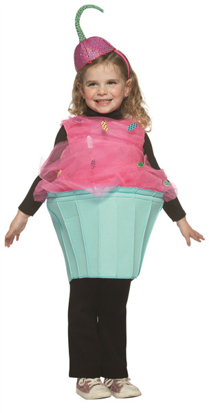 Sweet Eats Cupcake Kids Costume 3-4T Rasta 9533