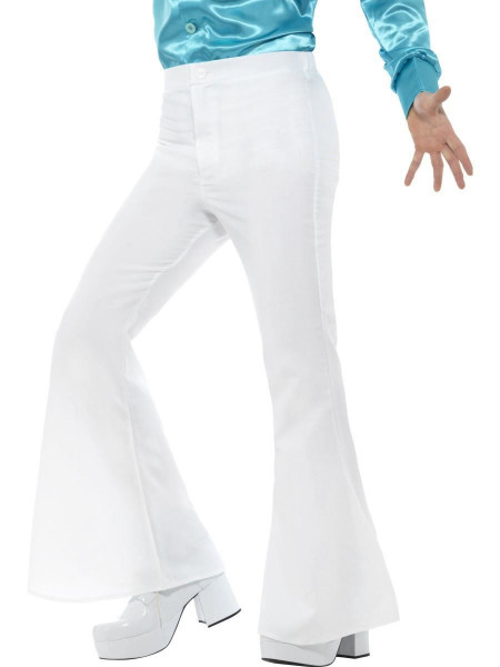 Bell Bottom Disco Pants Flared Trousers Mens Halloween Costume Medium