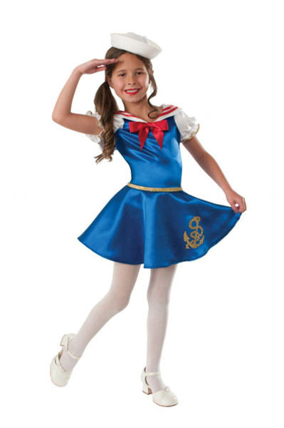 girls Sailor Girl kids girls Halloween costume