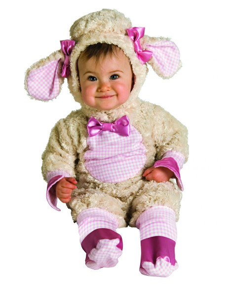 Lucky Lil Lamb kids infant baby toddler girls Halloween costume