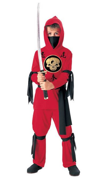 Red Ninja Child Costume