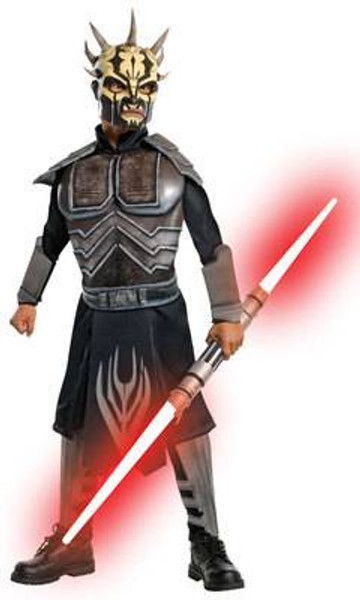 black SAVAGE OPRESS star wars clone attack boys kids halloween costume SMALL 4-6