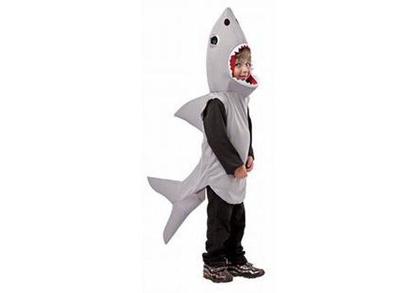 Sand Shark Sea Animal Costume Toddler 3T - 4T