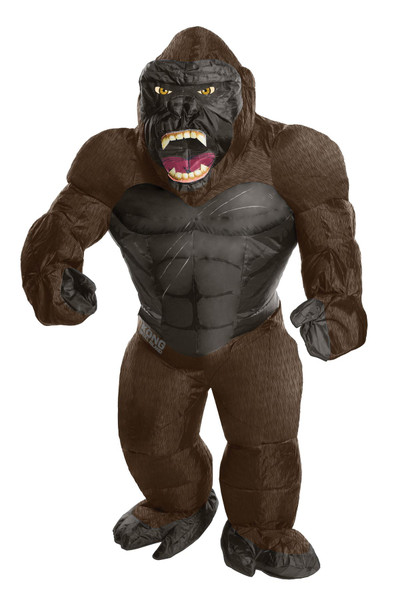 Skull Island inflatable King Kong adult costume