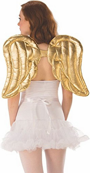 ClausPlay Quilted Gold Angel Wings