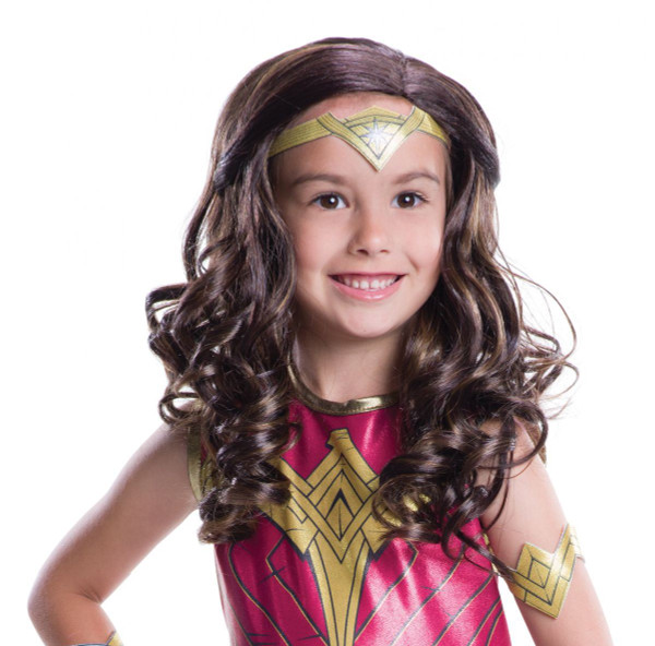 kids Wonder Woman Wig womens Halloween costume accessory