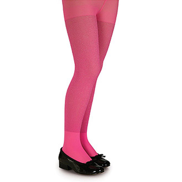 Pink Glitter Tights Kids Child Costume Accessory