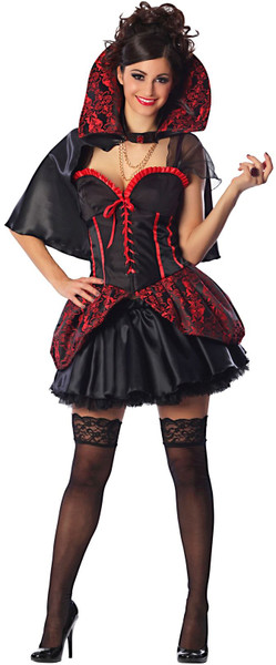 Vampiress Gothic Mistress Womens Costume