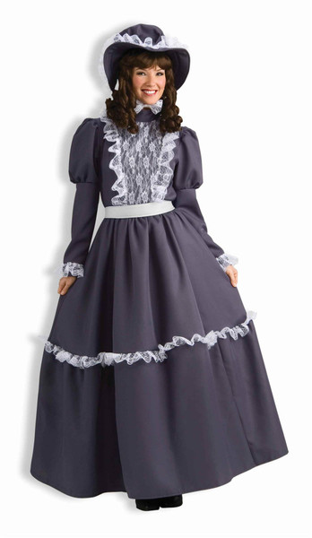 Prairie Lady Pioneer adult womens Halloween historical costume STD size