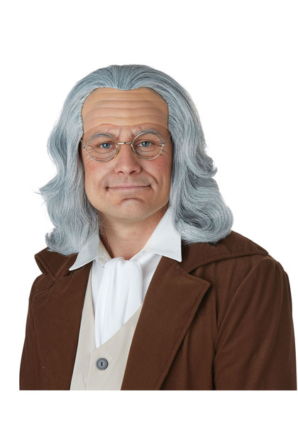 Benjamin Franklin Wig - Adult Size