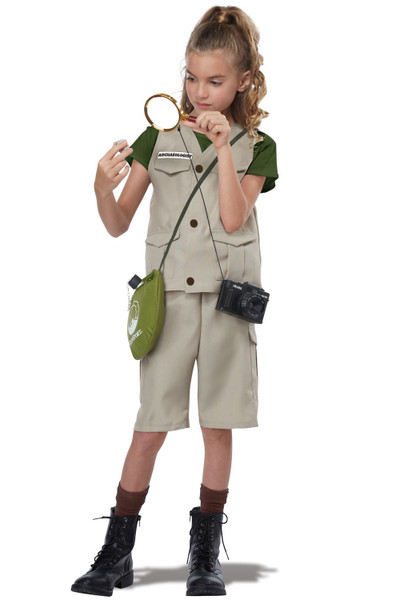 Wildlife Expert/Archaeologist Child Costume - Medium