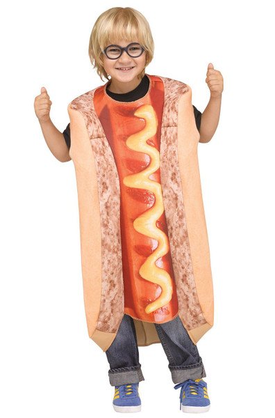 PhotoReal Hot Dog Toddler Costume 3T-4T