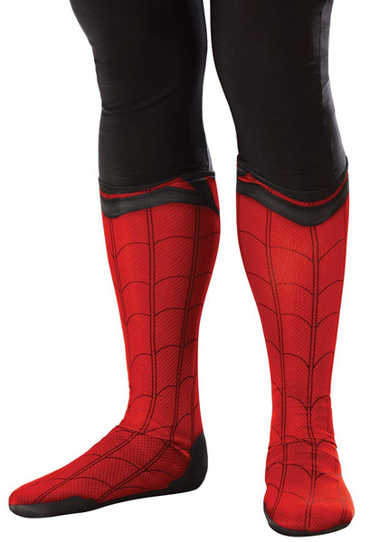 Spiderman Marvel Spider-man Homecoming Superhero Mens Costume Boot Tops.