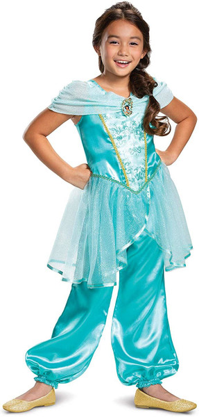 Halloween Toddler Girls Aladdin Jasmine Classic Halloween Costume