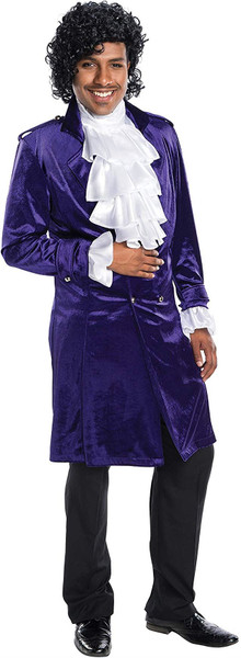 Charades Prince Purple Rain Jacket Adult Costume Accessory L/XL