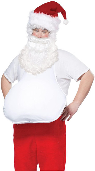 Santa Belly Apron - Does not include Pillow
