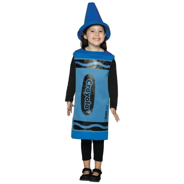 Crayola Blue Toddler Halloween Costume 4-6X