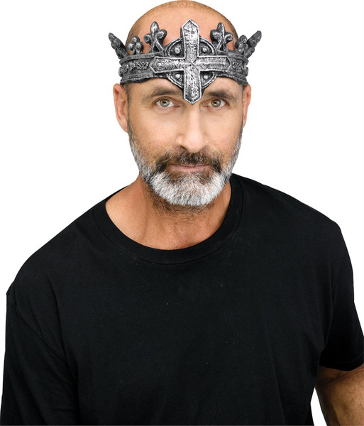 Mens Medieval King Gothic Crown Halloween Costume Accessory