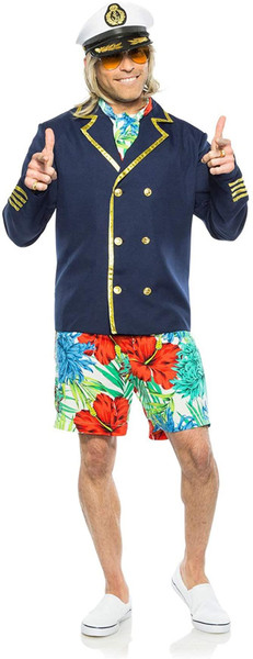 Seeing Red Captain Yachty Costume for Men