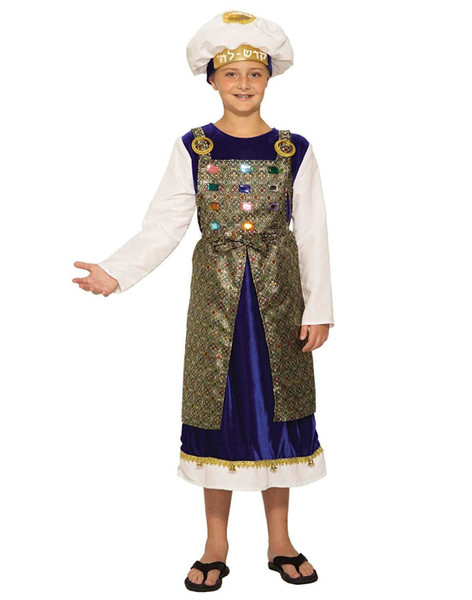 Kohen Gadol High Priest Israel Religious Fancy Dress Up Halloween Child Costume