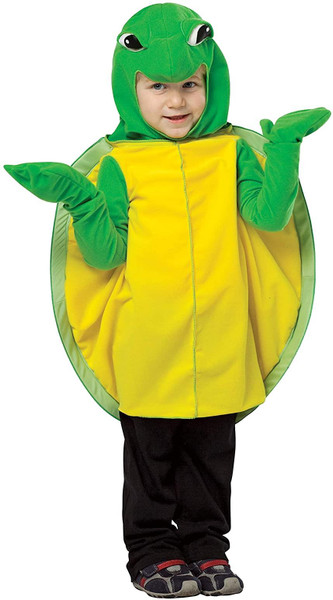 Toddler Green Turtle Kids Halloween Animal Costume Size 3-4