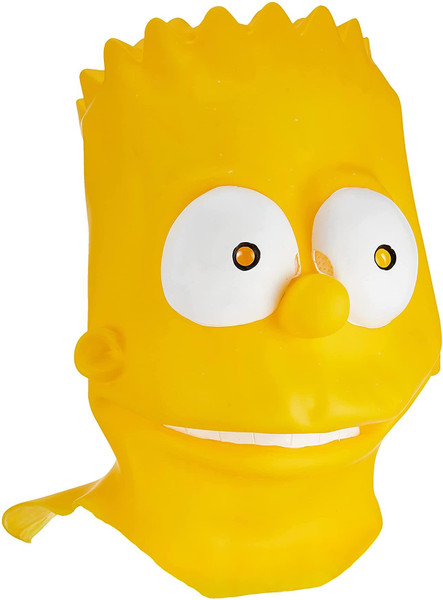 Bart SIMPSON MASK face simpsons latex adult mens funny halloween costume