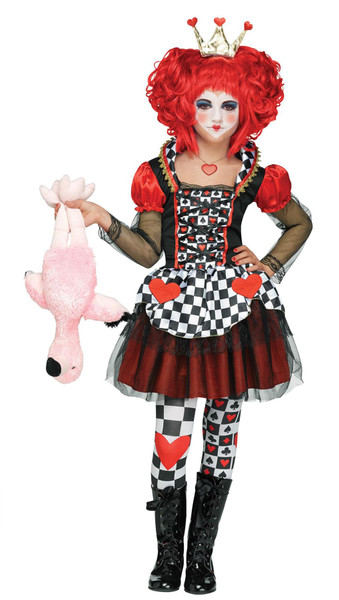 Queen of Hearts Child Costume - X-Large 14-16