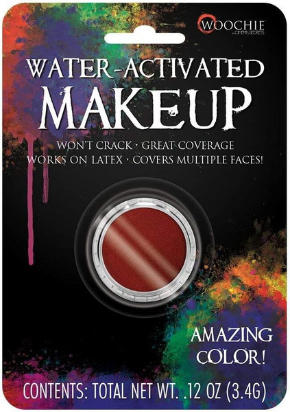 Woochie Water Activated Makeup - Professional Quality Halloween and Costume Makeup - (Bruised Red, 0.1 oz)