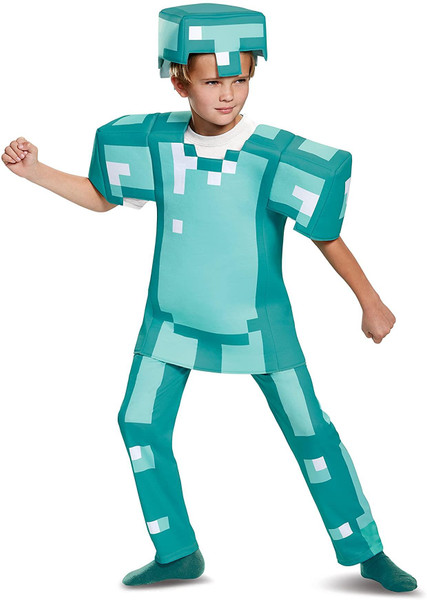 Deluxe Minecraft Armor Kid's Costume (10-12)