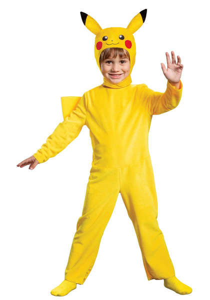 Pokemon Pikachu Classic Toddler Costume Officially Licensed 3T-4T