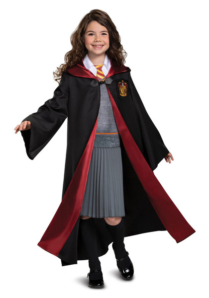 Deluxe Hermione Costume for Girls Officially Licensed Harry Potter Small 4-6