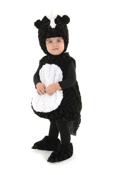 Skunk Animal Lil Stinker Kids Toddler Plush Halloween Costume 12-18M