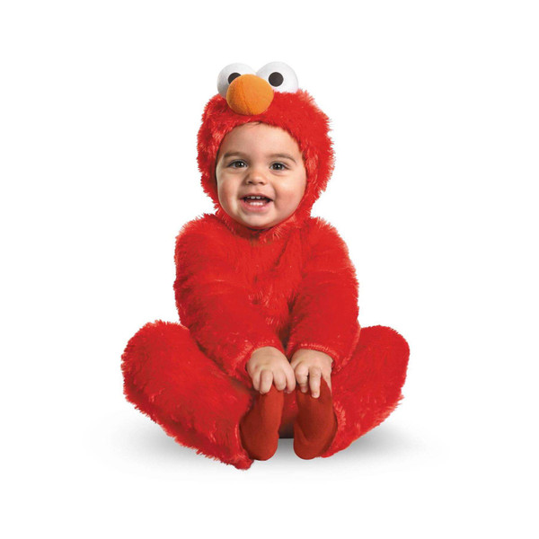 Fuzzy Elmo Costume for Infants 12-18M