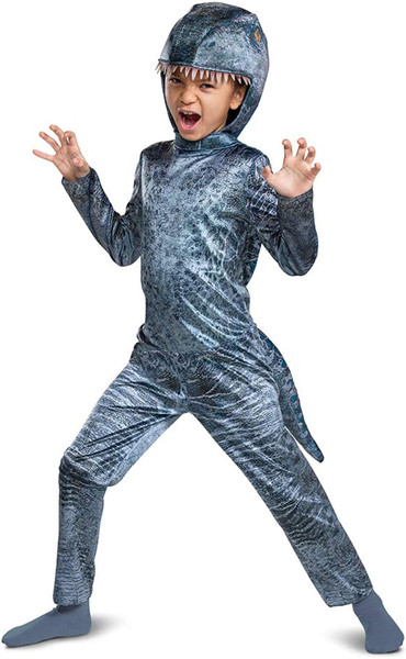 Jurassic World Classic Blue Kids Costume Small 4-6