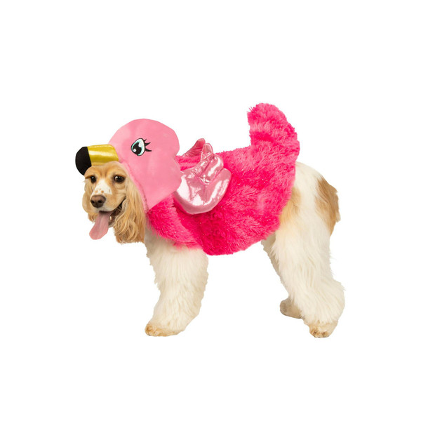 Rubie's Pet Shop Boutique Pink Flamingo Hooded Pet Dog Costume X-Large