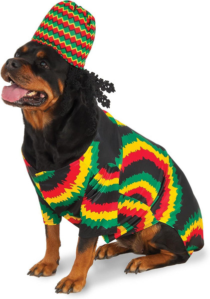 Rasta Big Dog Halloween Costume Boutique, XX-Large