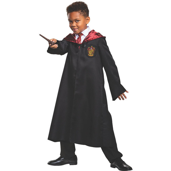 Kids' Classic Harry Potter Gryffindor Robe Costume - Size Medium 7-8