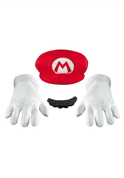 Super Mario Bros. Mario Adult Costume Accessory Kit