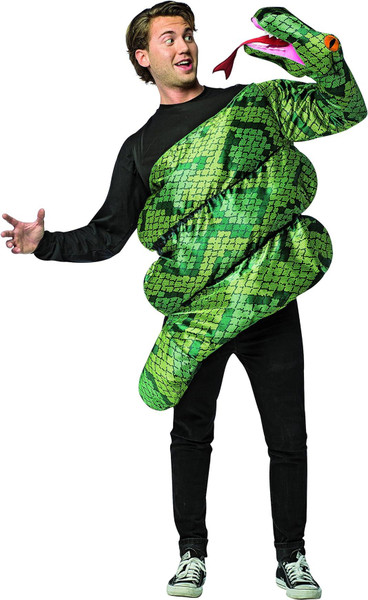 Rasta Imposta Anaconda Snake Animal Costume Adult Standard