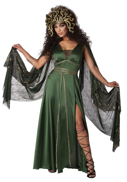 California Costumes Medusa Queen of the Gorgons Adult X-Large California Costumes Medusa Queen of the Gorgons Adult X-Large