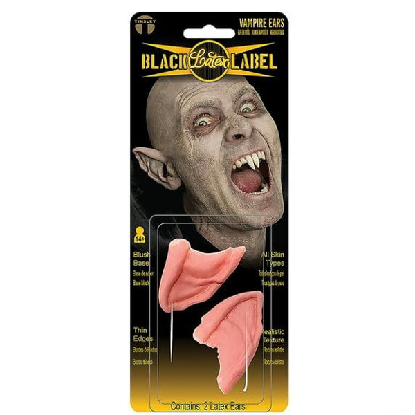 Tinsley Tattoos BLL-010 Vampire Ears Latex Appliance Makeup