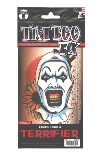 NEW: Terrifier 3 - Tattoo - Vintage Art