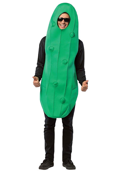 Pickle Adult Costume-One Size Fits Most-Green
