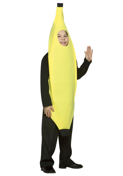 Rasta Imposta Lightweight Banana Children's Costume, 7-10, Yellow